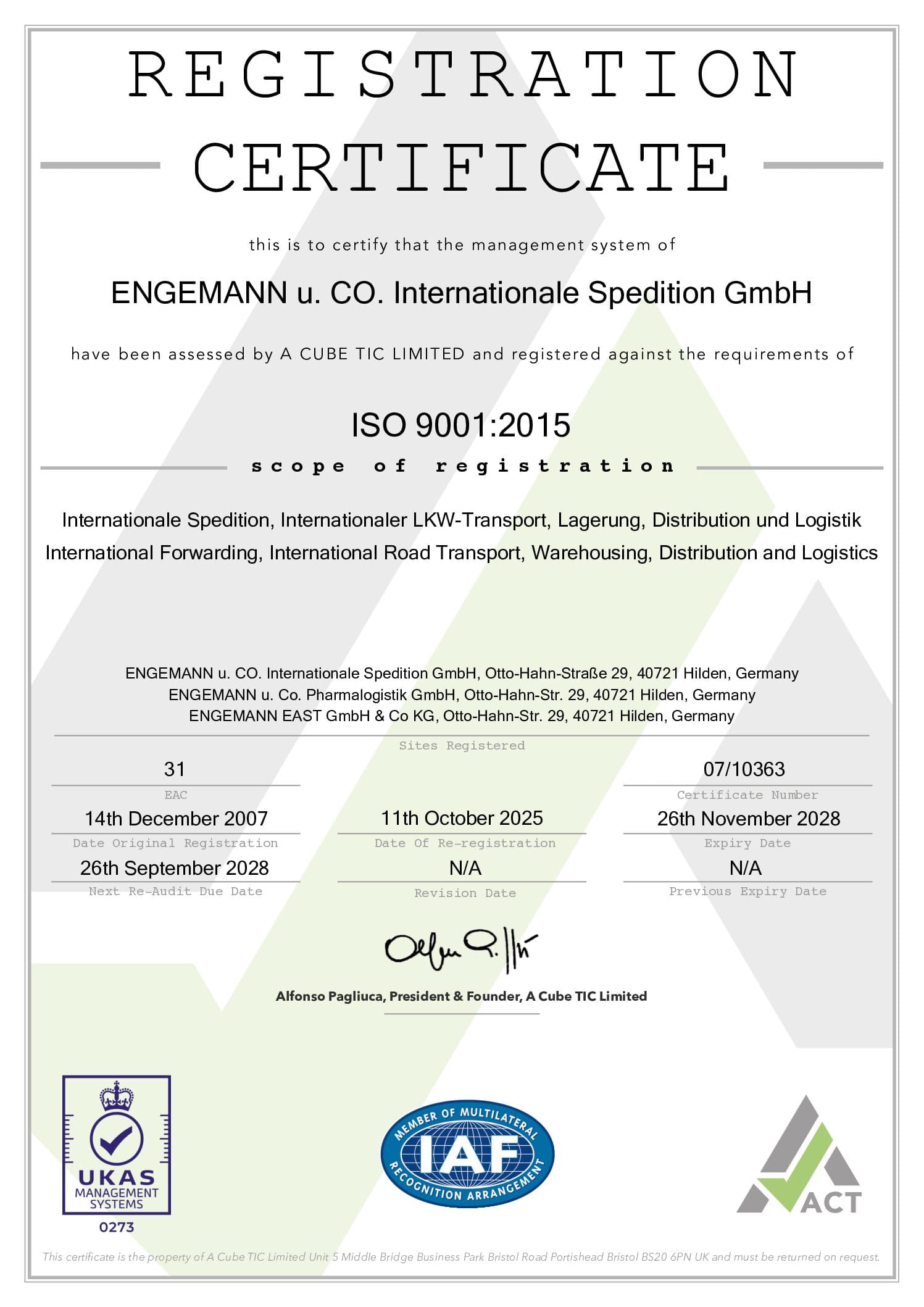 ISO 9001:2015